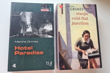 Martha Grimes Hotel Paradise + Stacja cold flat Ju