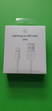 Kabel USB Apple lightning 2m