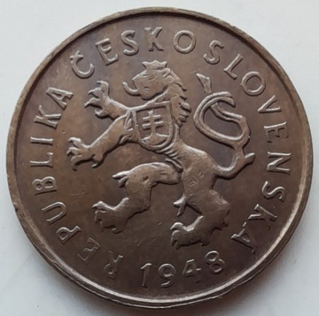 Czechy 2 korony 1948