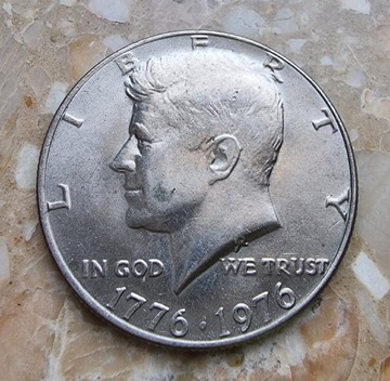 Half Dolar Kennedy 1976 1/2 dolara