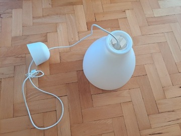 Lampa wisząca Melodi IKEA klosz biały