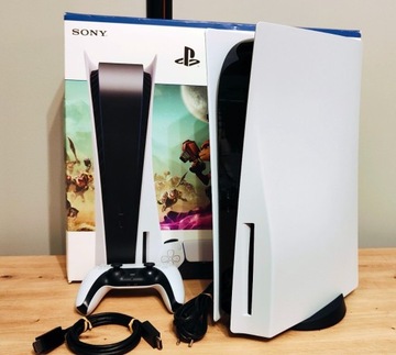 KONSOLA PLAYSTATION 5 PS5 Z NAPĘDEM IDEAŁ