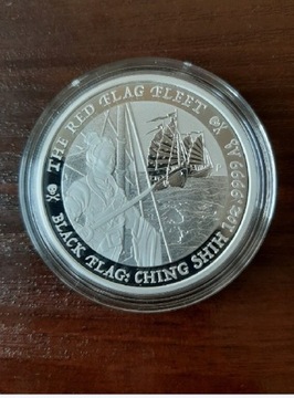 Black Flag Chng Shih Red Flag srebro 1 oz 2021