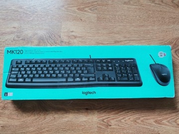 Zestaw klawiatura + mysz Logitech MK120