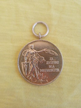 Medal, order "za zasługi dla poźarnictwa"