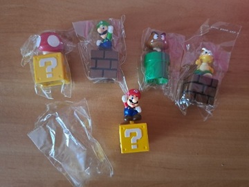 Nowe Figurki Mario Luigi i inne 5sztuk