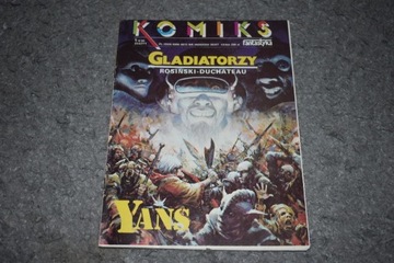 Komiks fantastyka Yans Gladiatorzy zeszyt 6 1989 