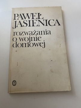 Książk Rozważanie o wojnie domowej Paweł Jasienica