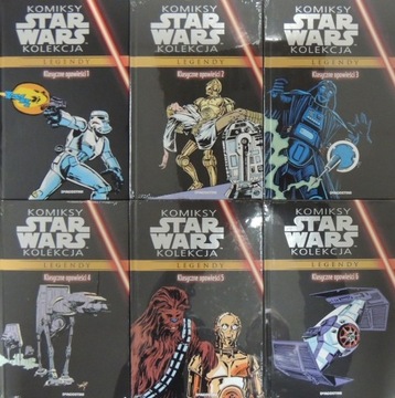 StarWars Kolekcja Legendy Klasyczne Opowieści 1-6 