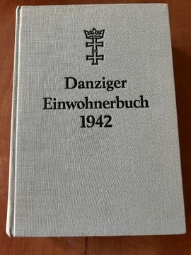 Danziger Einwohnerbuch 1942 Oryginał