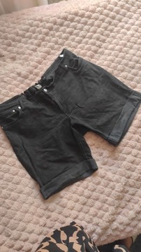 H&M szorty krótkie spodenki czarne,roz 56