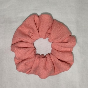 Gumka do włosów typu scrunchie frotka Handmade