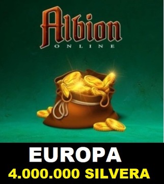 ALBION ONLINE 4KK SILVER 4MLN SREBRO 24/7 EUROPA