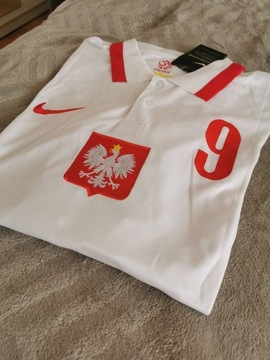 Koszulka Nike Polska Lewandowski 9 rozmiar L 