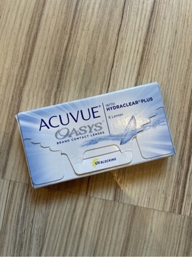 Soczewki Acuvue Oasys, 6 sztuk, +1.00