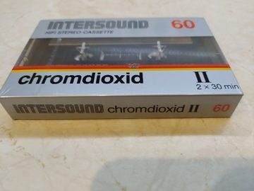 Kaseta Intersound chromdioxid II 60