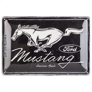 Nostalgiczna sztuka Vintage Ford Mustang