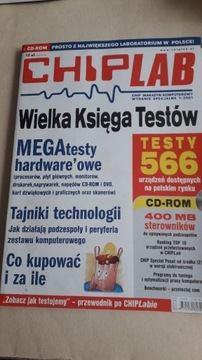 CHIP magazyn komputerowy nr 1/2001wydanie specjaln