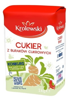 Cukier biały cukier Królewski 1kg