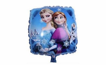Balon foliowy Elsa&Anna, Kraina lodu, 18″