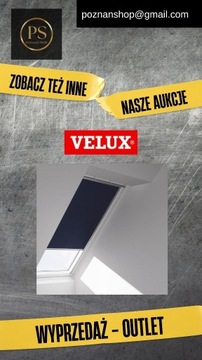 Roleta zaciemniająca VELUX DKL F06 66x118 cm Szara