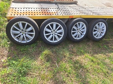  Alu felgi 5x112 18 Nowa opona zimowa 235/50/18 