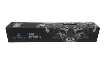 TITANWOLF podkładka pod myszkę black 40x90cm