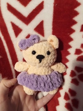 Miś szydełko rękodzieło amigurumi