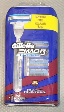 Maszynka do golenia Gillette Mach3+ostrza.Oryginal