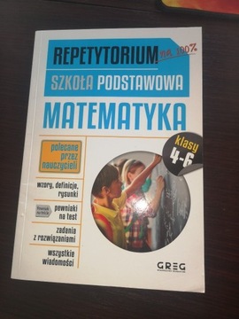 Repetytorium Szkoła Podstawowa Matematyka Klasa4-6