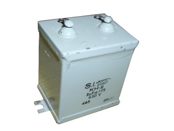 Kondensator papierowy 2uF 630V KH-2