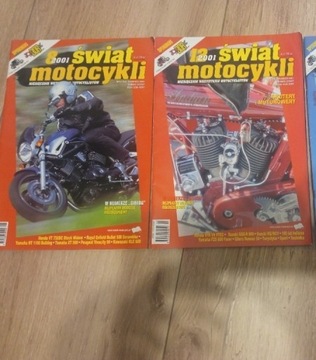 Zestaw czasopism świat motocykli