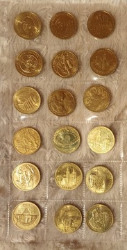 Komplet nowych monet 2 zł z 2009 roku
