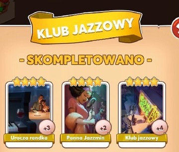 Coin master set klub jazzowy W 5 minut!