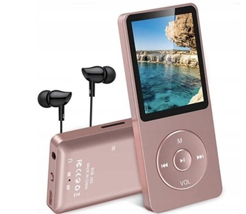 MP3 AGPtek A02 różowy 8 GB