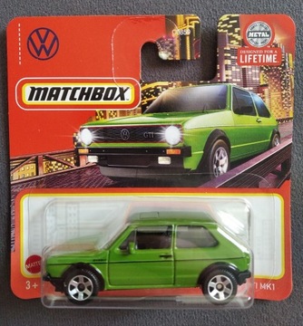 MATCHBOX . VW  GOLF GTI . autko resorówka