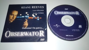 OBSERWATOR DVD Keanu Reeves