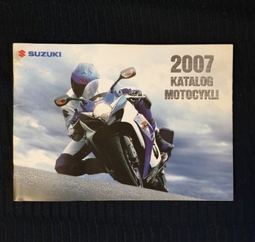 Prospekt  SUZUKI Motocykle cała gama 2007