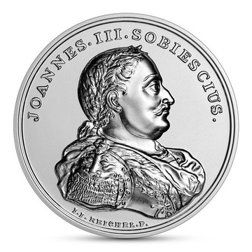 50zł Jan III Sobieski Srebrna Moneta FAKTURA Tanio