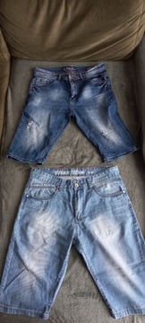 3 pary spodenek Jeans Shorty męskie rozm. L