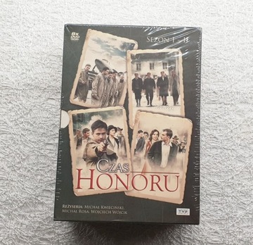 Czas honoru- sezon I i II - 8 DVD- nowa - folia