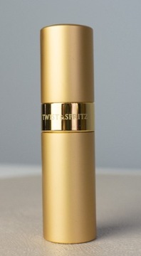 Twist & Spritz złota perfumetka atomizer
