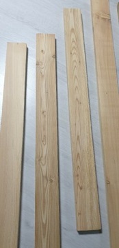 Sztachety drewniane modrzew syberyjski 