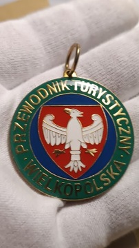 Odznaka Przewodnik Turystyczny Wielkopolska PTTK numerowana