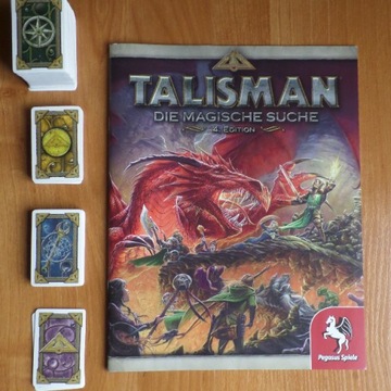 Talisman: Magia i Miecz - Karty i instrukcja DE