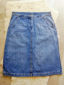 Spódnica jeansowa o lini A Vintage GH-jeans L