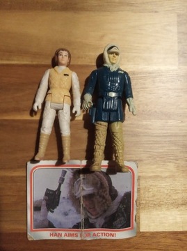 Figurki Star Wars Kenner Han Solo i Leia