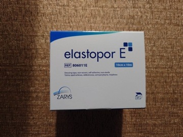 ELASTOPOR E TAŚMA OPATRUNKOWA 10 CM X 10 M