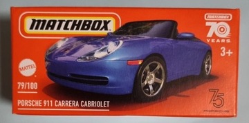 MATCHBOX PORSCHE 911 CARRERA CABRIOLET 