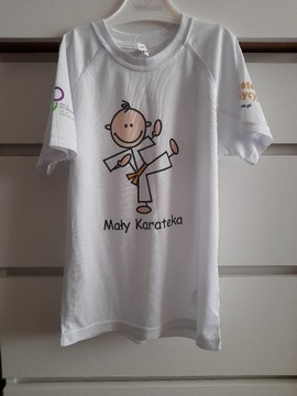 Koszulka t-shirt mały karateka dziecięca dzieci 